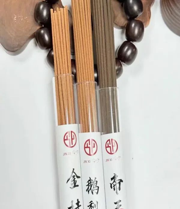 Beginner's Scent Discovery Kit: 10g/Tube, 3 Tubes (21cm, ~80 Sticks) for Indoor/Outdoor Incense