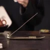 Fisherman Incense Burner - Traditional Chinese Incense Holder for Sticks